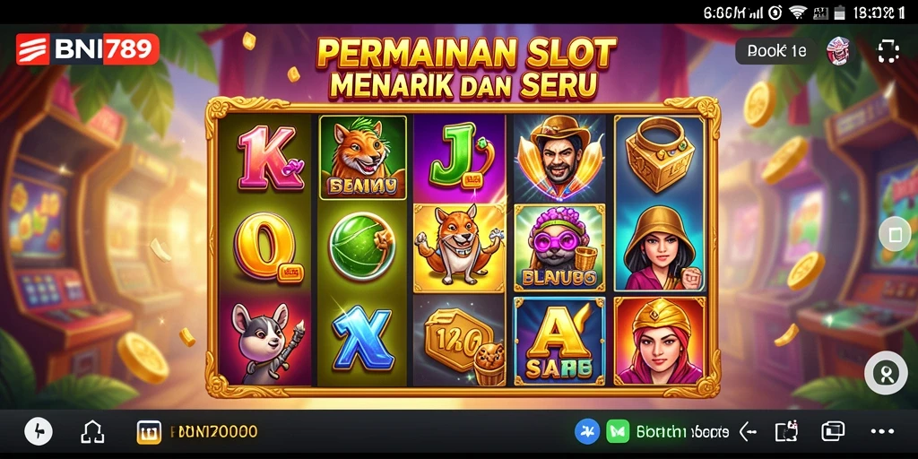 Tampilan gameplay BNI789 yang menarik dan penuh warna.