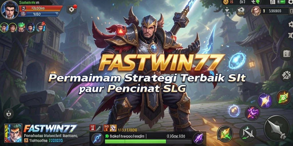 Screenshot utama FASTWIN77 menampilkan pertempuran strategis yang mendebarkan.