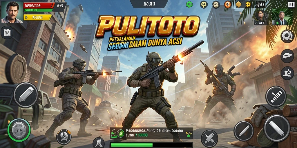 Tampilan seru dari gameplay PULITOTO yang penuh aksi.