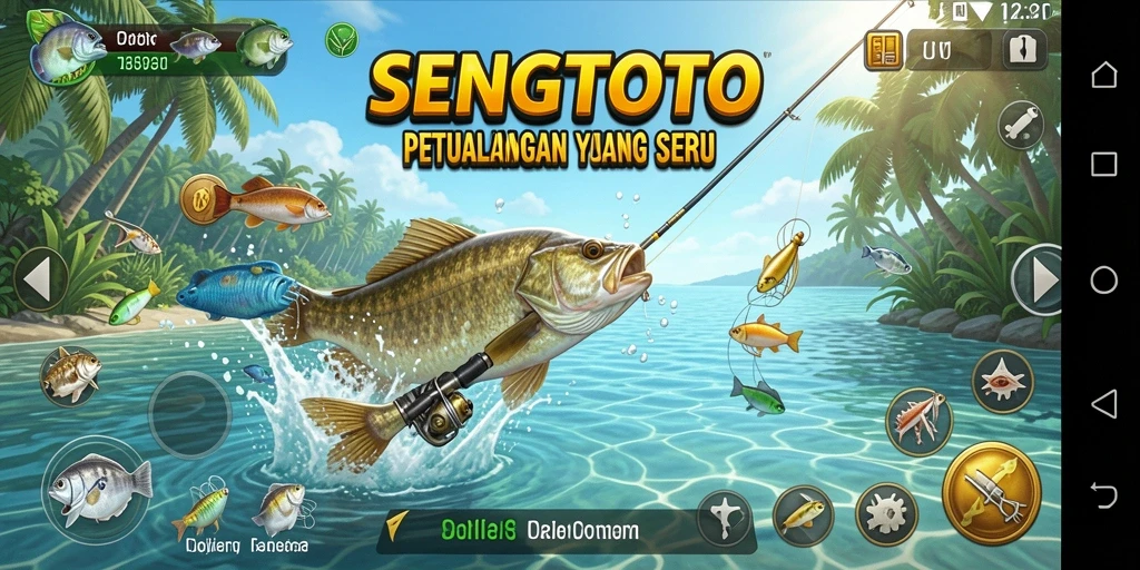 Tangkapan ikan yang menakjubkan dalam gameplay SENGTOTO.