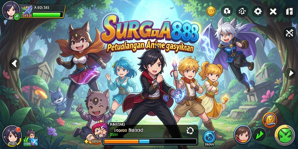 Gameplay menarik yang memukau dalam SURGA88